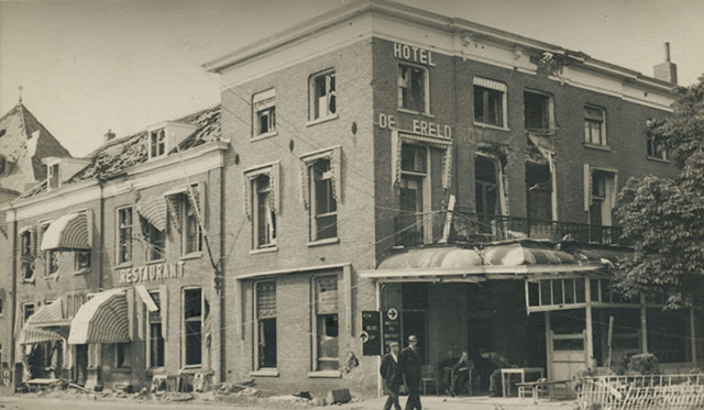 Hotel De Wereld Wageningen 1945