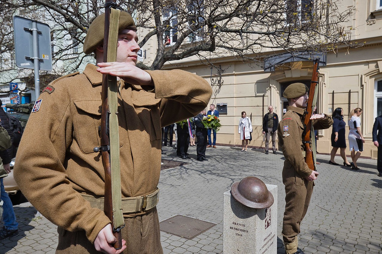 Monument to the Czechoslovak soldiers