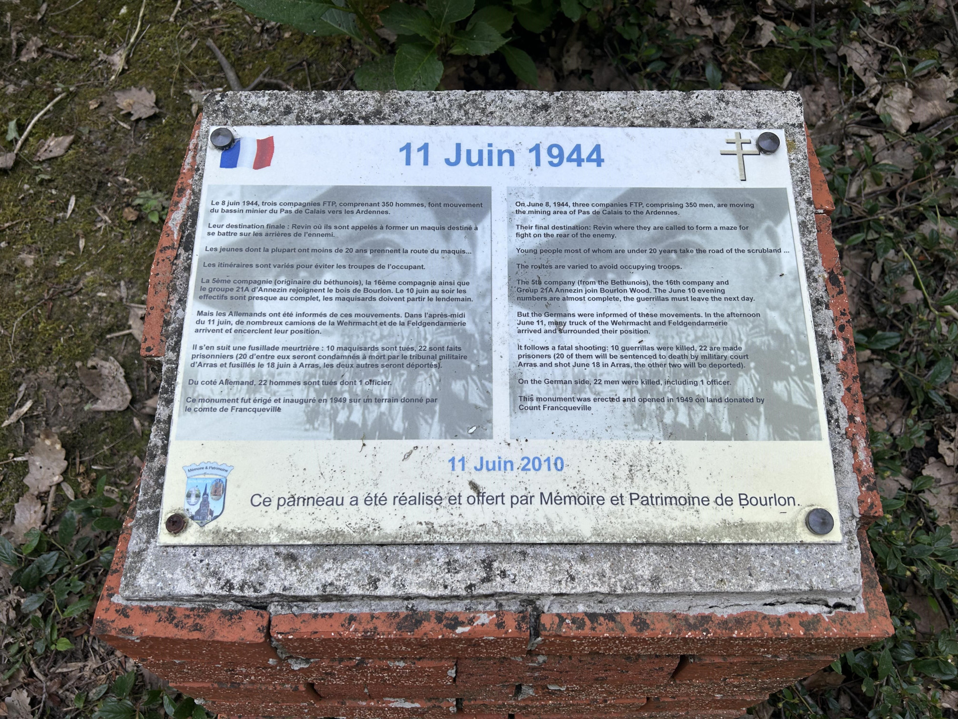 Histoire batailles en 1944-1945. Forêt de Bliesbruck : un travail  d'inventaire réalisé par deux passionnés