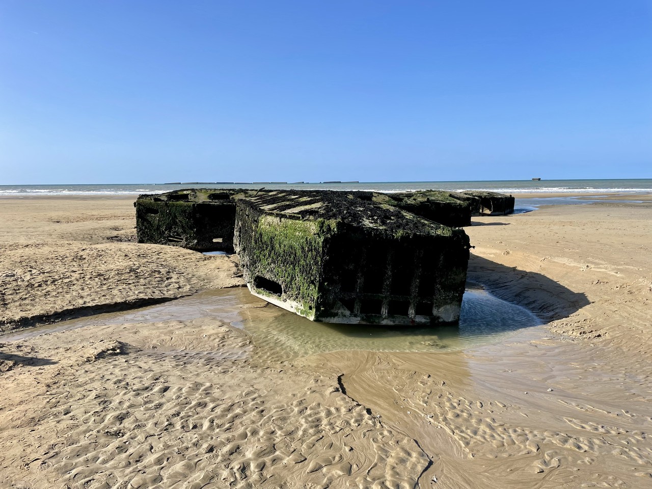 Whale component of a Mulberry Harbour