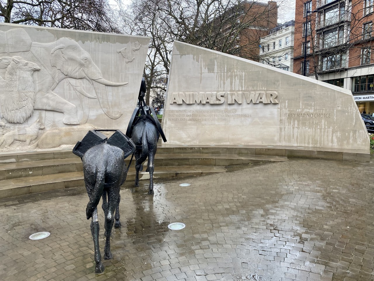 Animals in War Memorial